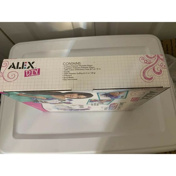 New Alex Toys Sew And Color Me Tie Dye Panda Sealed‎ - Picture 4 of 5